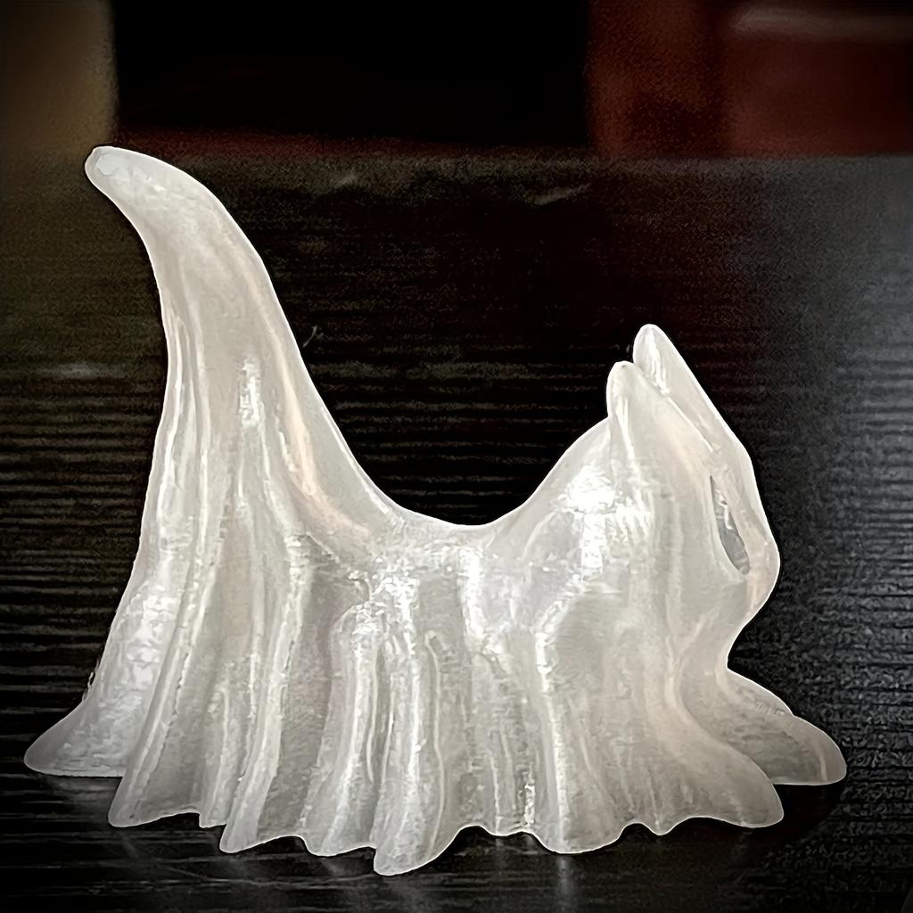 Glow-in-the-Dark Cat Figurines - Unique Plastic Decor for Office & Home, Best for Christmas, Perfect for Thanksgiving Home Decor