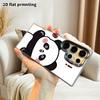 Phone Case: 2D Flat Samsung Galaxy A34 A35 M05 M06 S20 S22 S21 FE Plus 5G Protective Case, Couple Style, Hello Panda, Christmas and Halloween Gift