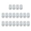 TUCKBOLD M12x1.5mm Wheel Nut 34mm Heavy Duty for Ford | Wheel Nuts Silver Tone 20pcs