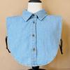 Vintage Classic Cotton Shirt Fake Collar Clothes Accessories Blouse False Collar Lapel
