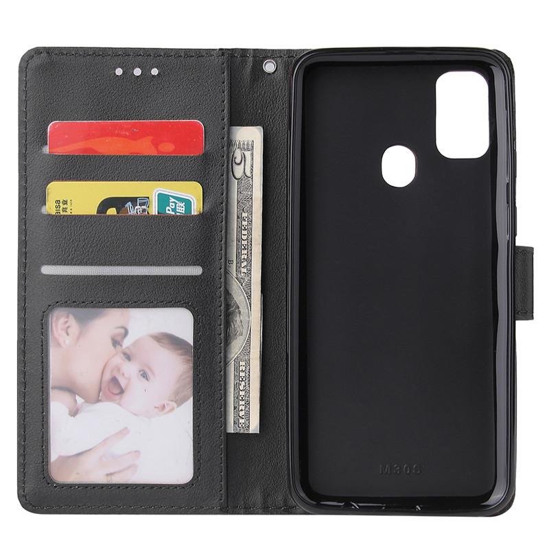Для Samsung Galaxy M21 кожаный чехол для Samsung M 21 M31 M51 M11 M30S M01s M10 M20 M30 M40 M60S M80S чехол-книжка-кошелек