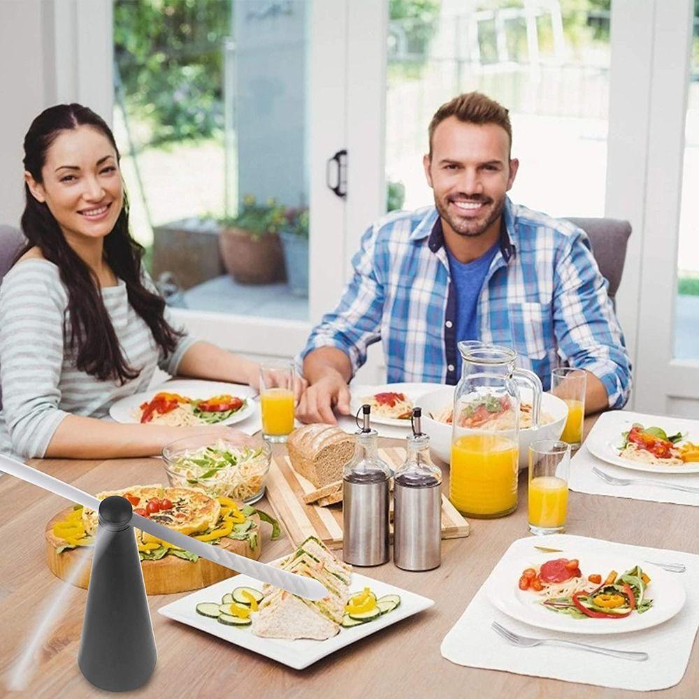 Портативный наружный настольный вентилятор с питанием от аккумулятора, вентилятор для еды, отпугивающий мух