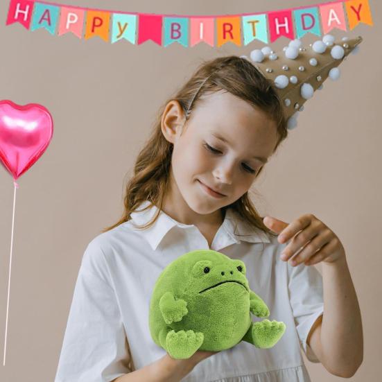 Кукла Yousheng Green Frog, игрушка, плюшевая лягушка, обнимающая подушка, украшение для дома для детей, взрослых, девочек и мальчиков