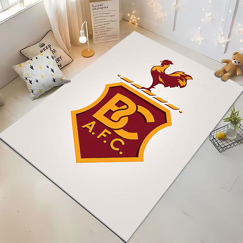 Bradford City A.F.C Logo suitable as a non-slip mat for the living room or bedroom sofa
