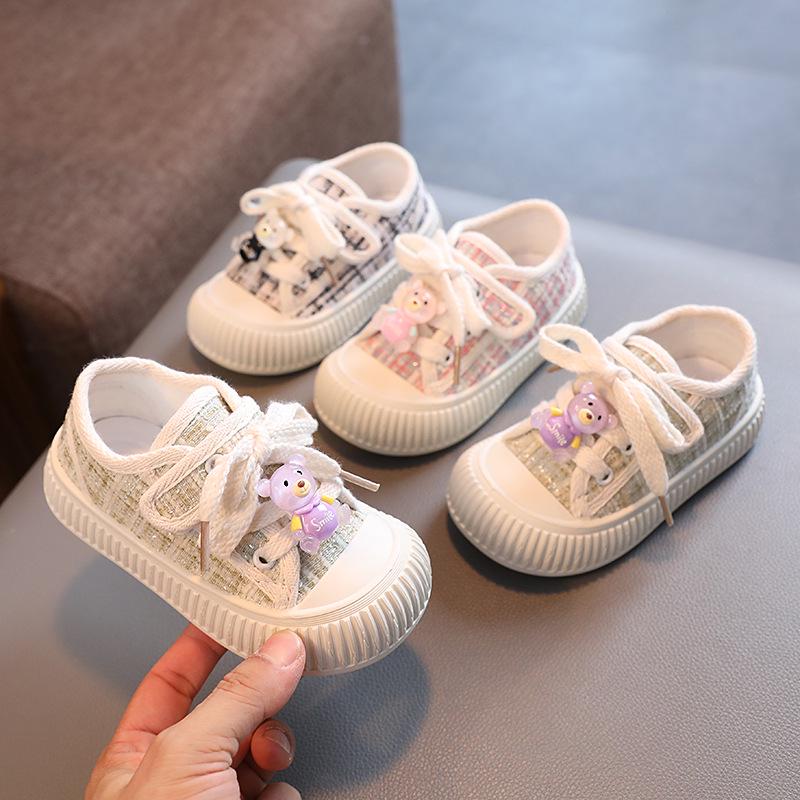 Children's Canvas Sneakers: Breathable Autumn Shoes for Boys and Girls, Ages 1-6