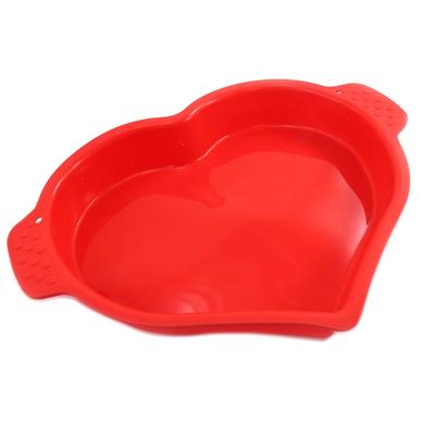 [P8918] - Силиконовая форма 'Love', красная - 25x23 см