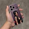 A-Эми Уайнхаус Певица Прозрачный Белый Чехол Для Телефона Для iPhone 17,16,15,14,13,12,11,Pro,Max,Plus Магнитная Беспроводная Зарядка