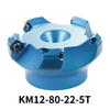 KM12/BAP 400R Фрезы торцевые алюминиевые с головкой SEKT/APMT пластинами из твердого сплава для станков ЧПУ Инструменты высокой твердости