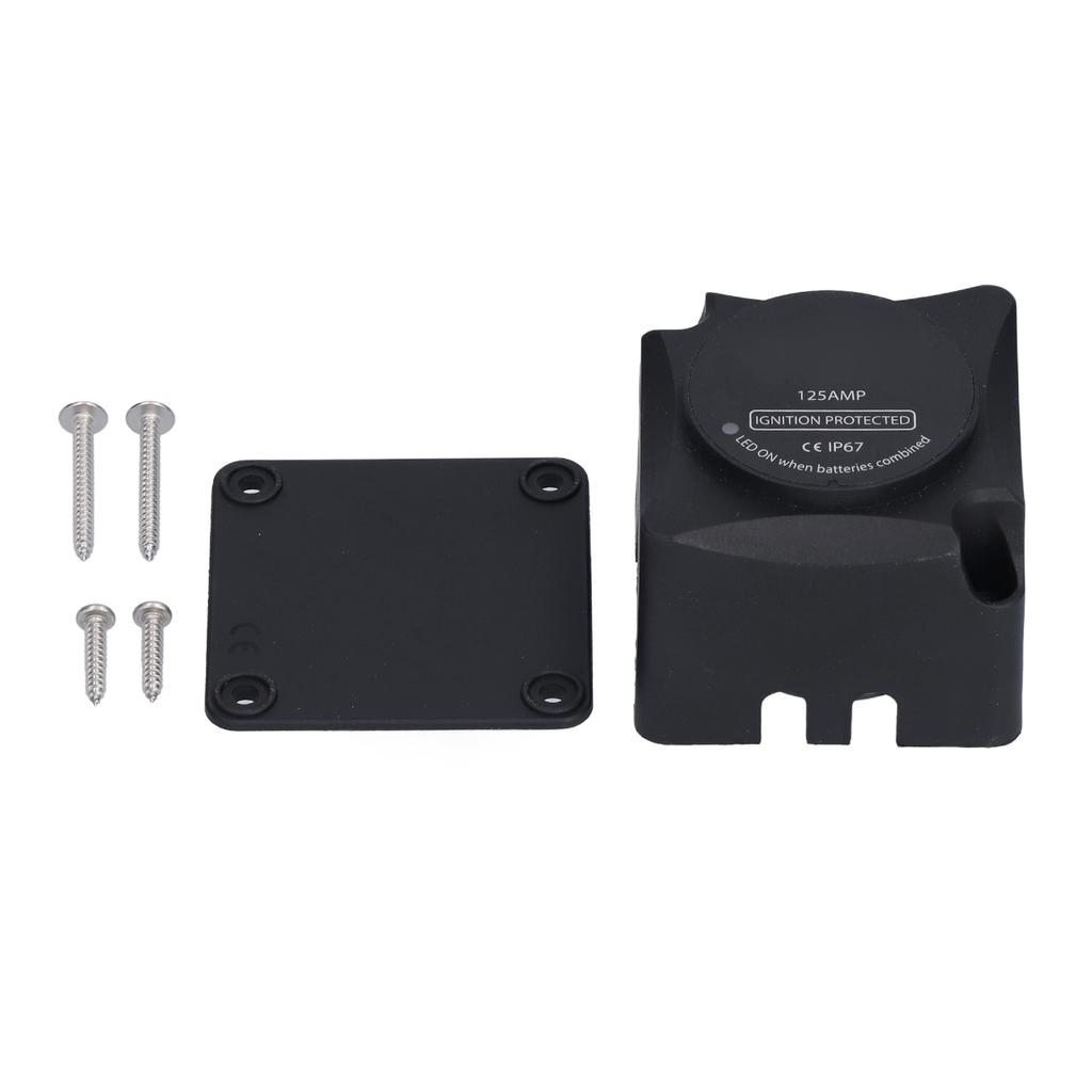 Чувствительное к напряжению реле автоматическая зарядка VSR двойной интеллектуальный аккумулятор изолятор с винтами 12 В 125 А