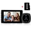 4.3 Inch Peephole Doorbell Door Camera PIR Infrared Night Vision 140° HD Motion Detection Monitor Door Bell Smart Home Door Viewer