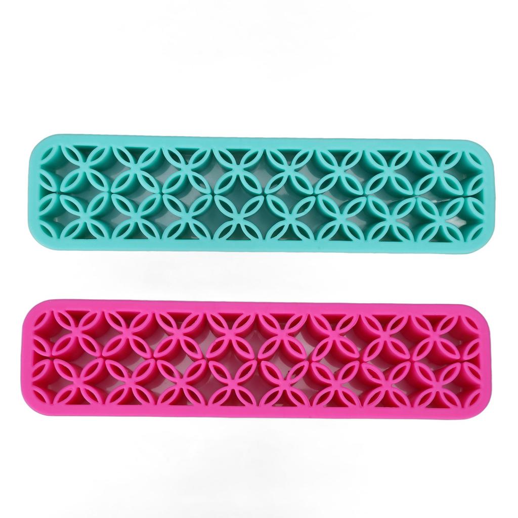 2 шт. держатель для кистей для макияжа с несколькими отверстиями, моющиеся съемные кисти, подставка для хранения подводки для глаз