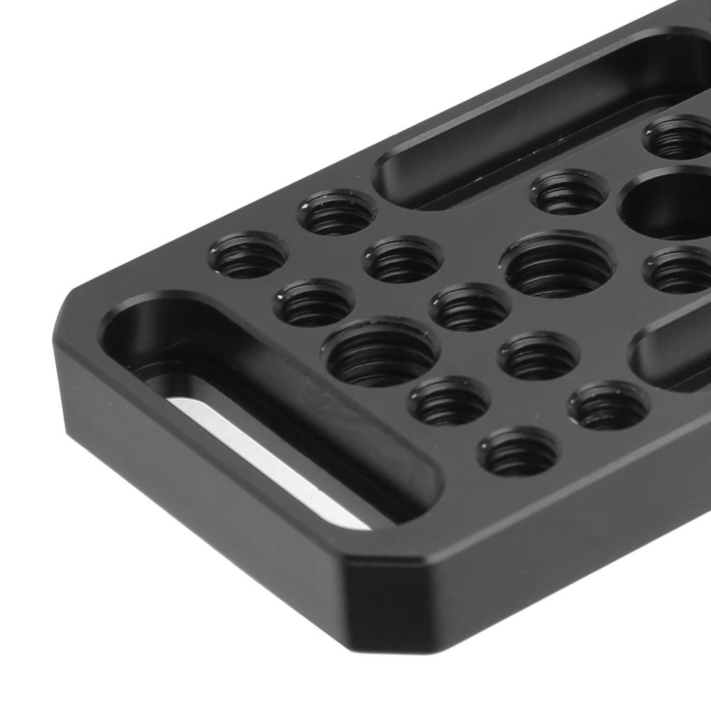 Алюминиевый сплав Видео Переключение Сыр Расширение Пластина Камера Легкая Пластина для DSLR Камеры