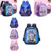 Colorful Cartoon Backpack For Kids Featuring Cute Design And Lightweight Nylon Material