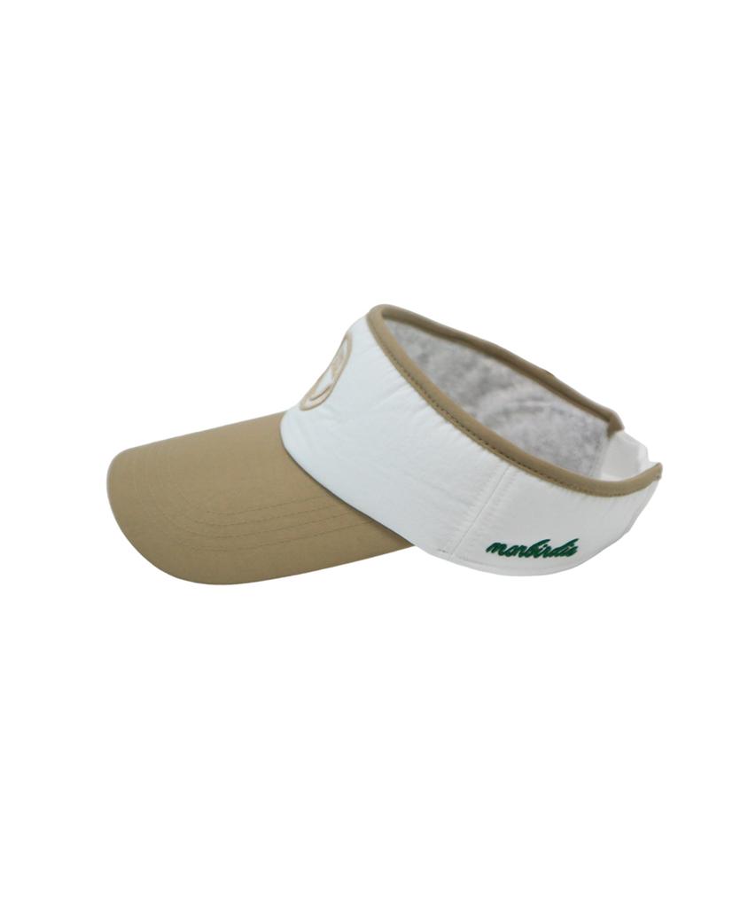 MONBIRDIE GOLF Козырек от солнца Smile Бежевый