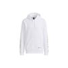 Adidas Casual Logo Print Hoodie Long Sleeve Sweatshirt Men Tops White HG4875