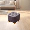 Small Footstool Footrest Ottoman Stool Square Foot for Apartment Home Couch