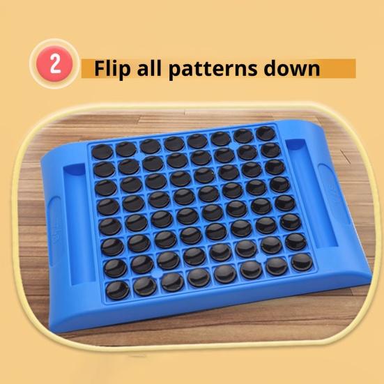 Игра в шахматы «Реверси» для детей, 2 игрока, мультяшные животные, переворачивающие шахматы, игра на сопоставление, тренировка внимания, развивающая память для малышей, игрушка