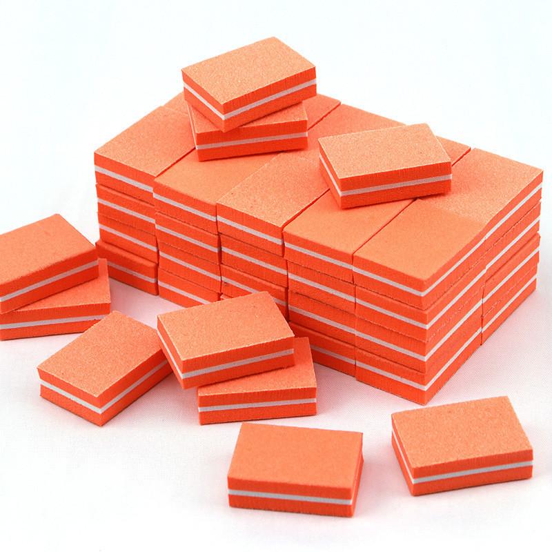 Двусторонняя моющаяся пилочка для ногтей: Мини-блок тофу-бисквита высокой эластичности