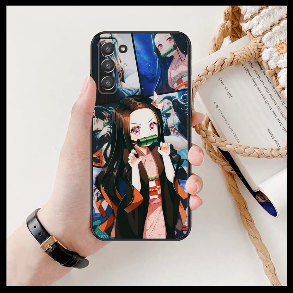 Камадо Нэдзуко Kimetsu No Yaiba Клинок, рассекающий демонов Мягкий чехол из ТПУ для телефона корпус Для SamSung Galaxy s6 s7 S8 S9 S10E S20 S21 S5 S30 Plus S2