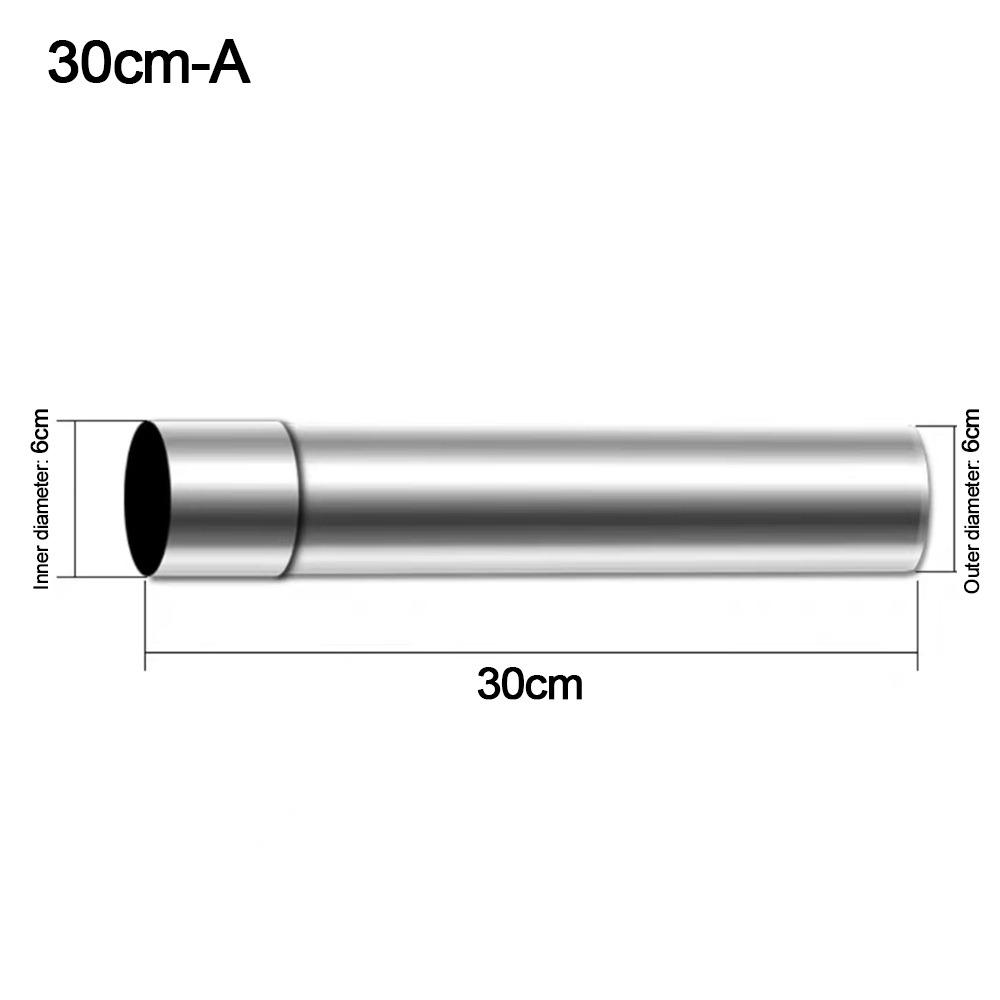 Diameter 6CM Chimney Pipes Stainless Steel Stove Pipes Flue Extension Tube Tents