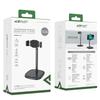 Telescopic phone holder stand black