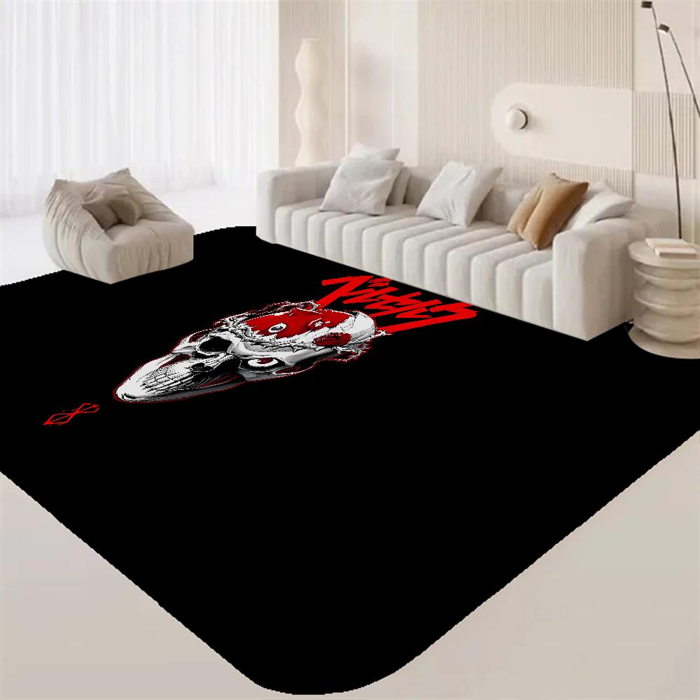 Берсерк Гатс Ковер в прихожую Ретро Множественный выбор Ковер для гостиной кухни Нескользящий Приветственный коврик