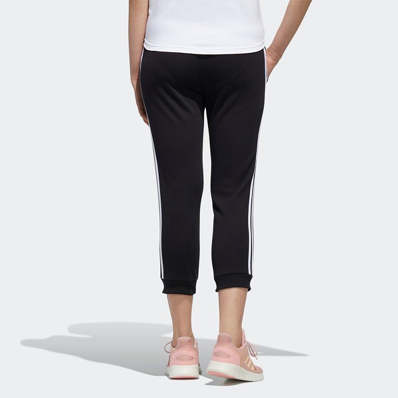 Adidas Трикотажные джоггеры Neo Slim Fit с манжетами, женские, черные, GJ7949