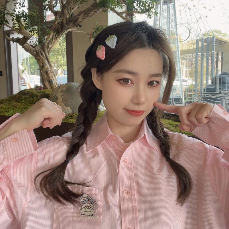 DIY плед, милый клубничный бант, заколка для волос, универсальные фрукты, аксессуары для волос, обувь, одежда, сумки, шапки, аксессуары