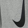 Nike Детские повседневные шорты с логотипом и принтом, спортивные шорты для тренировок, детские шорты серого цвета 875102-063