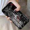 Чехол для телефона C-Cyber Sigil для Samsung S26 S25 S24 FE S23 S22 S21 Plus S20 Ultra Note20Ultra Черная стеклянная крышка