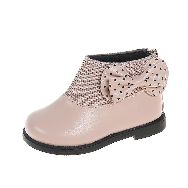 Autumn and Winter Children's Velvet Boots Princess Short Boots