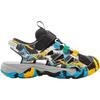 Li Ning Kids Outdoor Comfortable Versatile Non-Slip Durable Low-Top Sandals Kids Sandals Black Blue YKEV030-3