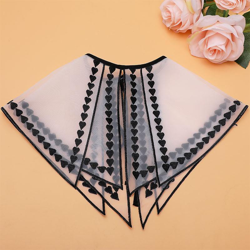 Creative Navy Shawl Women's Detachable Collar