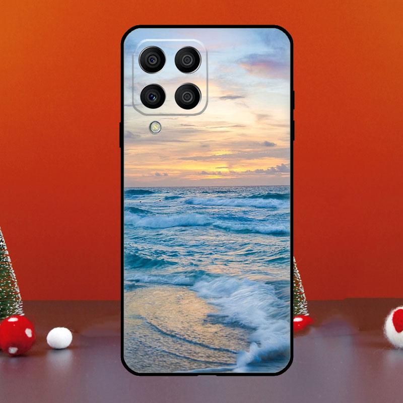 Летние пляжные волны Для Samsung Galaxy M14 M34 M54 M11 M21 M31 M13 M33 M35 M53 M55 M15 M12 M32 M52 M06 M16 Чехол
