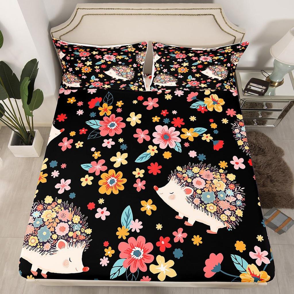 Животное Собака Узор Матрас Комплект из трех предметов Цифровая печать Матрас Постельное белье Взрослые Дети