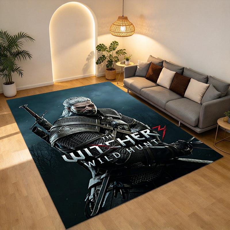 Witcher Living Room Nonslip Area Rug Soft Carpet For Bedroom Game Playroom Sofa Office Home Decor Doormat Christmas Gift C926425