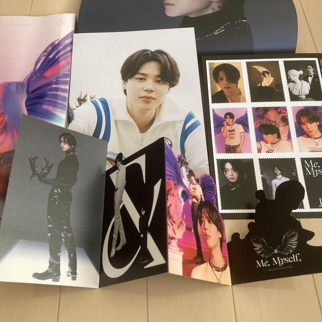 [USED] BTS Jimin Photobook "Me, Myself, & Jimin ID:Chaos