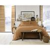 Housse de couette "Candice" toutes dimensions Flanelle de Coton - Candice Camel - Housse de couette 240 x 220 cm