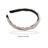 French Style Knitted Hairband Simple Headband Face Washing Hairhoop for Women