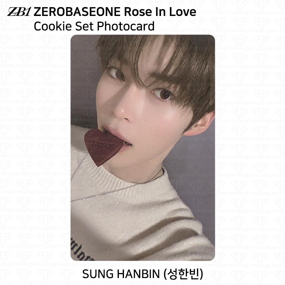 [NO COOKIE] ZEROBASEONE Rose In Love Cookie Set Photocard SUNGHANBIN ZHANGHAO