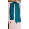 M.SiLK 100% Silk Stole Turquoise Blue