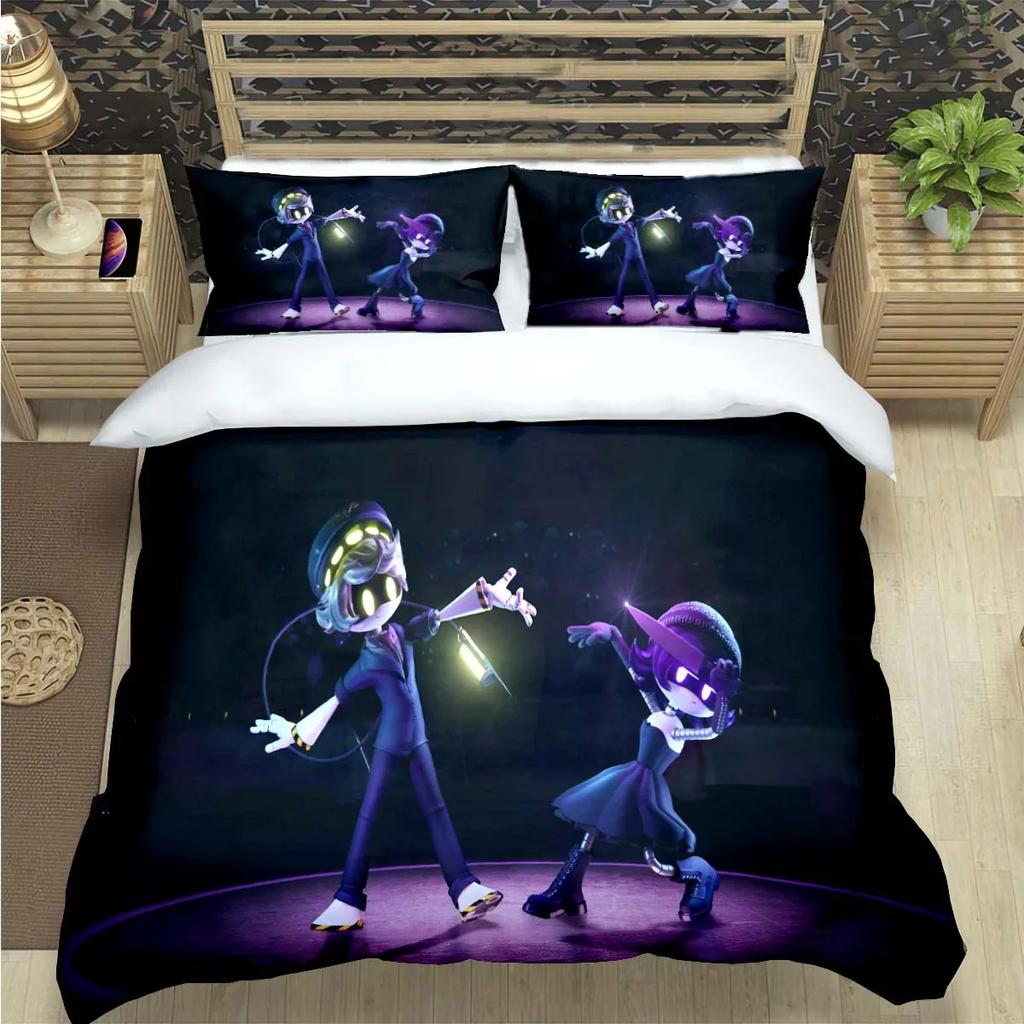 Fashion Hot Cartoon Murder Drone  Print Bedding Set Duvet Cover Comforter Bed  Youth Kids Girl Boys Luxury  Birthday Gift