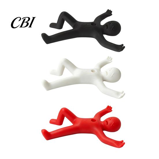 Decompression Desk Gadget Humorous Human Shape Pen Holder, 3D Printed Fun Pencil Funny Holder for Office Creative Stress Relief Desktop Decoration