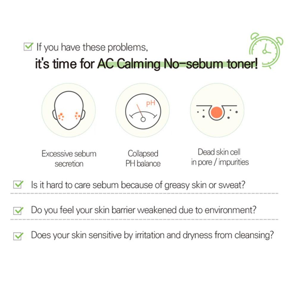 GLUIRE AC Calming Acne Treatment Facial Repair Toner 150ml