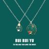RUI RUI YU Little Monster ожерелье кулон для женщин мужчин подруга пара любовник ювелирные изделия подарок