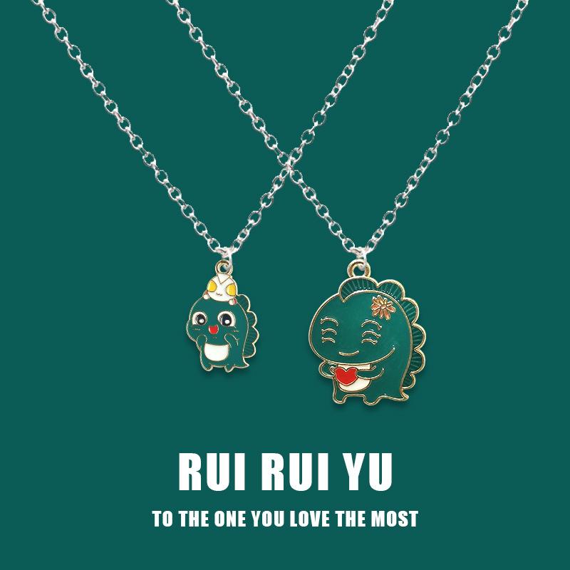 RUI RUI YU Little Monster ожерелье кулон для женщин мужчин подруга пара любовник ювелирные изделия подарок