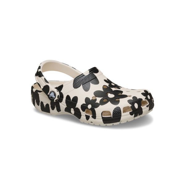 Crocs Comfortable Versatile Clogs Women Shoes Beige Black 214090-2MT