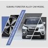 1/32 Subaru Forester SUV Alloy Off-Road Vehicle Miniature Scale Model Car Diecast Metal Sound and Light Collection Children Toy Gift