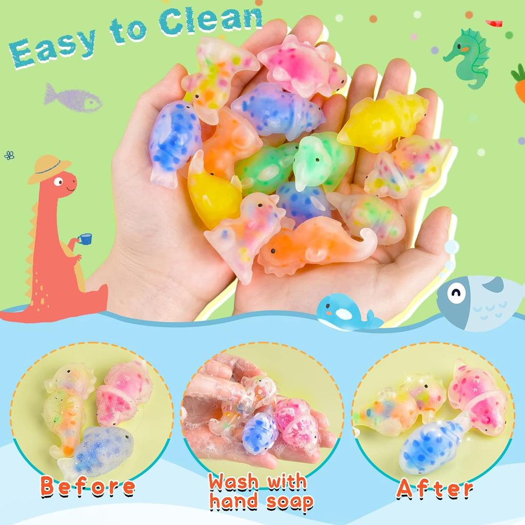 Мини-игрушки-антистресс Животные Мягкие Маленькие Сквиши Призы Подарок на вечеринку Сквиш-мячи оптом Сенсорные мячики для сжатия Призы для класса