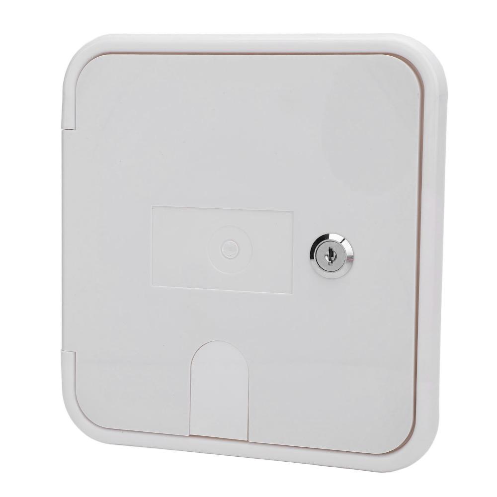 С 2 ключами люк для кабеля автодома 215*205 мм крышка люка для шнура питания автодома управление кабелями